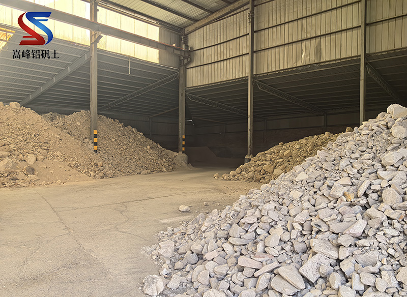 鋁礬土骨料倉(cāng)庫(kù)